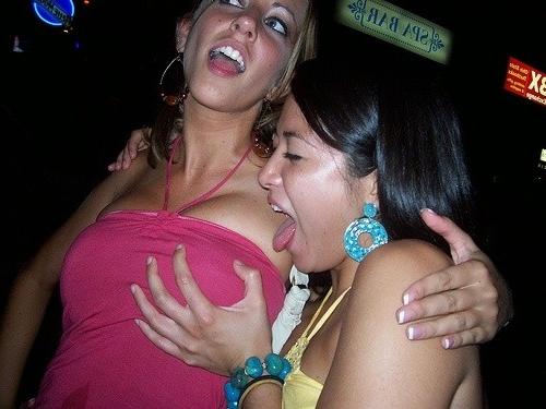 15P Gorgeous nude drunk girls posing on camera