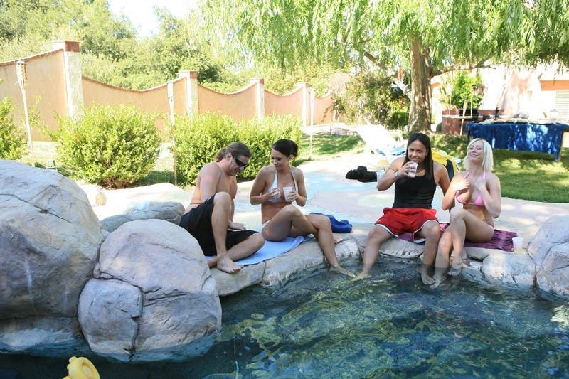 17P Two hot amateur couples enjoying nasty wife switch foursome orgy