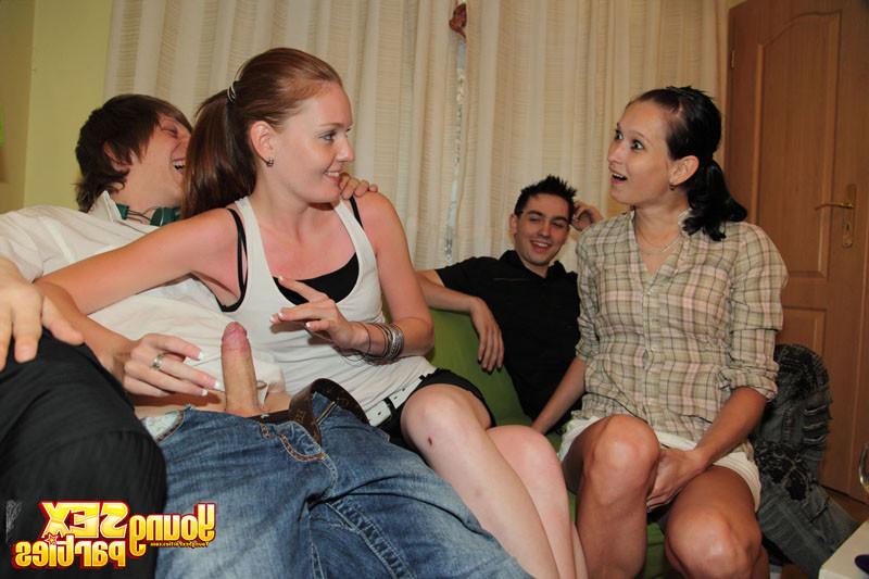 16P They are drinking wine and having hot fucking then