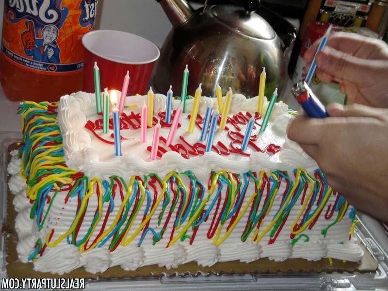 15P Hardcore bday party with slut drunk coeds fucking group sex