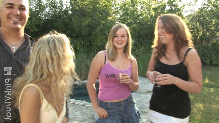 17P Amateur sex party with hot girls fucking and giving blowjob