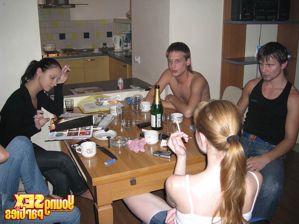 16P Sex crazed teens swapping partners at an orgy party