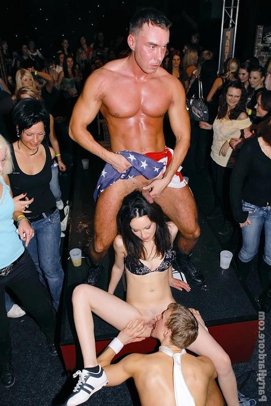 15P Nasty and drunk amateur women suck and fuck at orgy