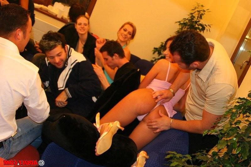 16P Horny drunk sluts suck and fuck at party