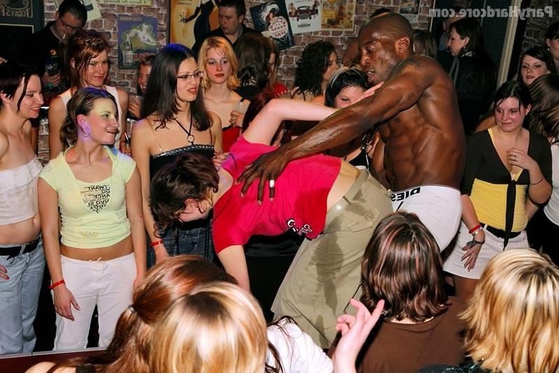 15P Nasty &amp;amp; drunk babes fucking hard on hardcore wild party