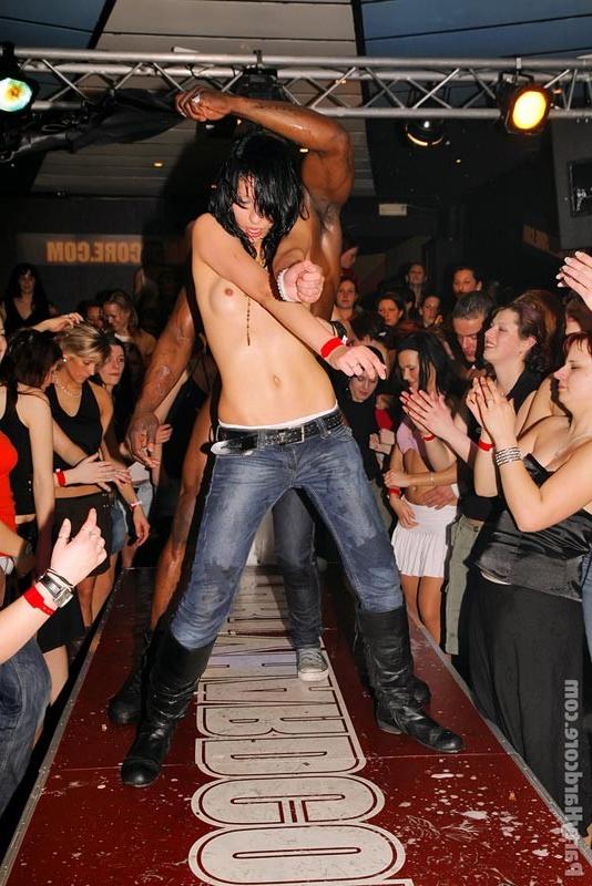 15P Nasty &amp;amp; drunk babes fucking hard on hardcore wild party