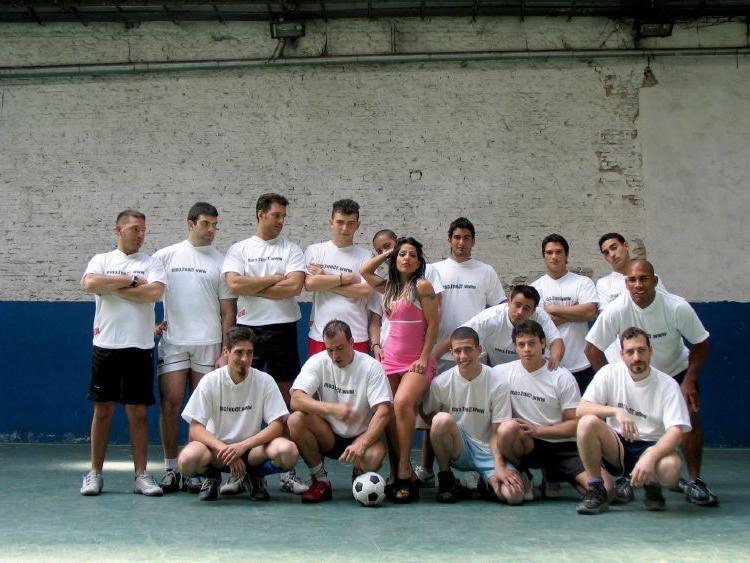 16P Football players get horny when hot model gets naked