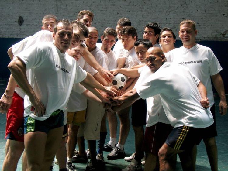 16P Football players get horny when hot model gets naked