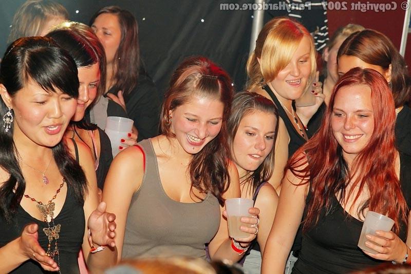 15P Hot babes at the world-famous Prague Drunk Sex Orgy Party
