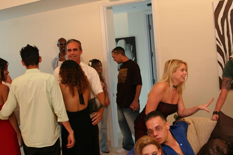15P Drunk slut babes fucking everybody insane group sex party