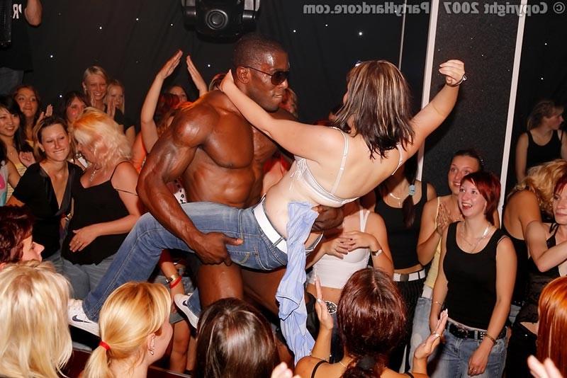 15P Black stripper orgy sex party with amateur sluts fucking