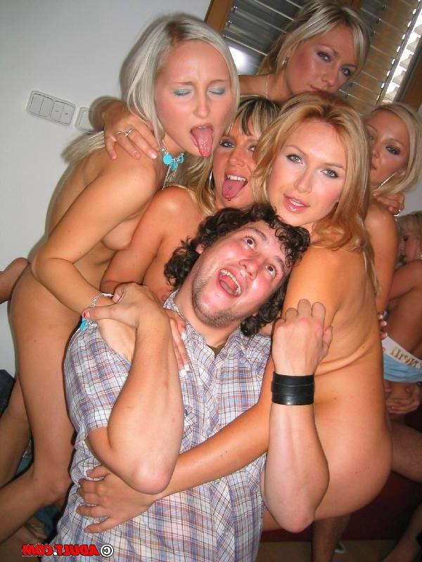 16P Hot drunk slut girls hardcore orgy sex party &amp;amp; facial cumshots