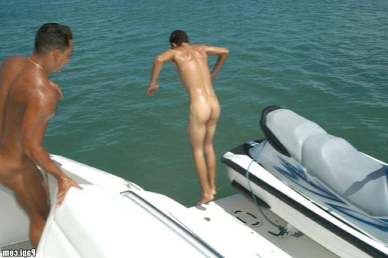 13P Sexy hot gay studs get slammed in the ass on a boat oral sex orgy fivesome hardc