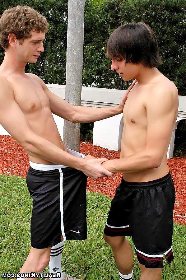 12P These horny boys play more than just soccer in these hot cock and ball sucking p