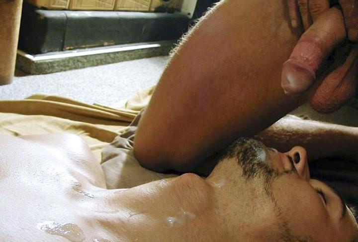 20P Smooth muscle studs foreplay and sucking and facial cumming joy