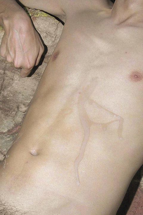 20P Sweet fellows sucking and facial shooting outdoors