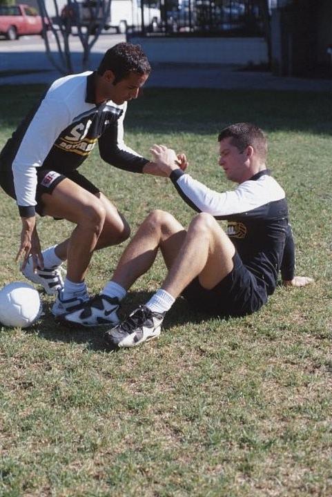 20P Soccer players sucking and pounding after coaching