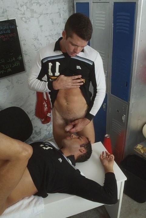 20P Soccer players sucking and pounding after coaching