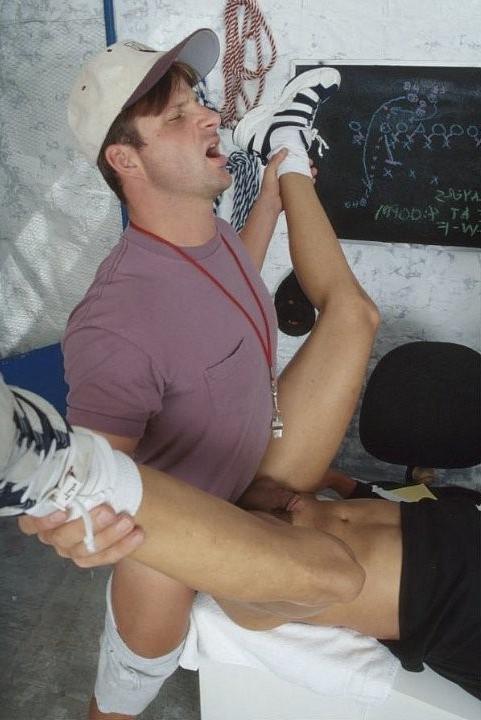 20P Soccer players sucking and pounding after coaching