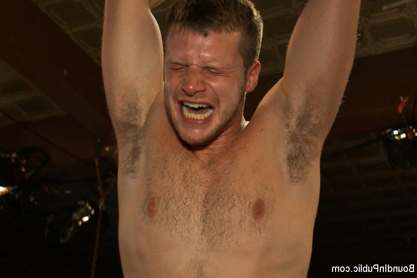 15P Brian Bonds gets his ass punished by a room full of horny men