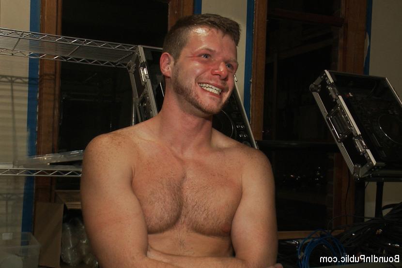 15P Brian Bonds gets his ass punished by a room full of horny men