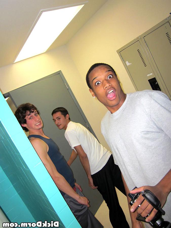 16P Check out these frat boys get drunk then fuck around in these hot gay dormroom r