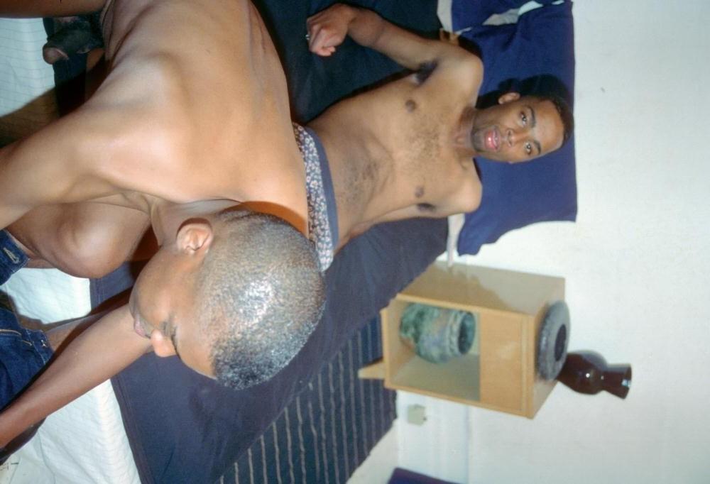10P Sexy black dudes sweet cock blowjobs and arousing ass licking.