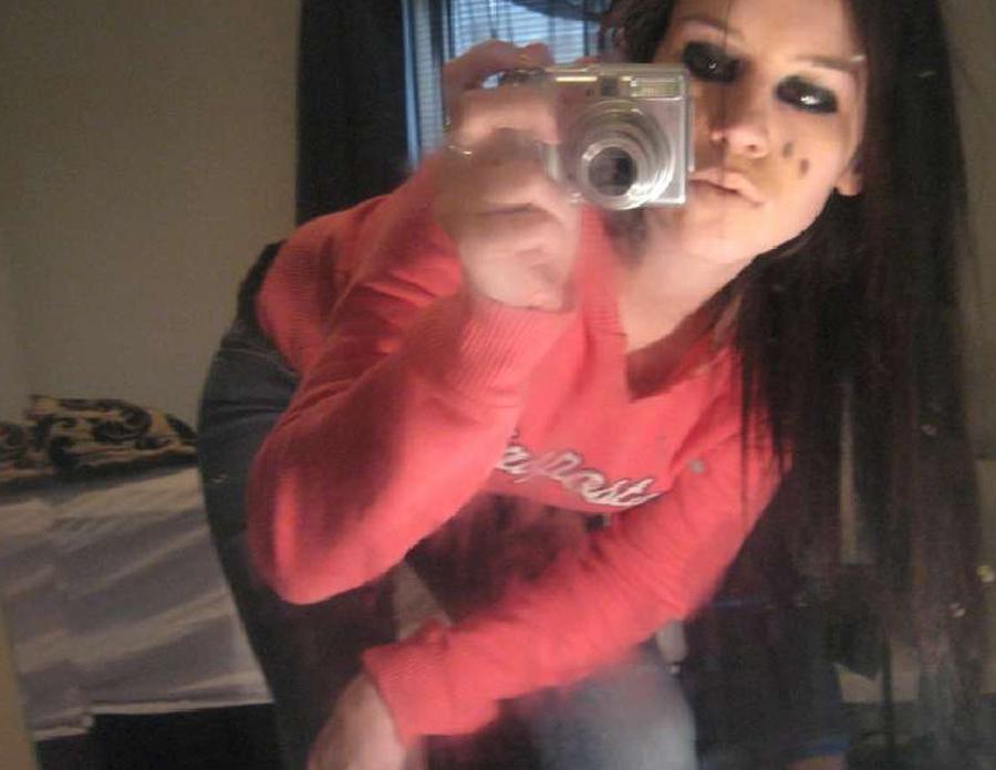 15P Amateur self-shooting teens showing their bodies