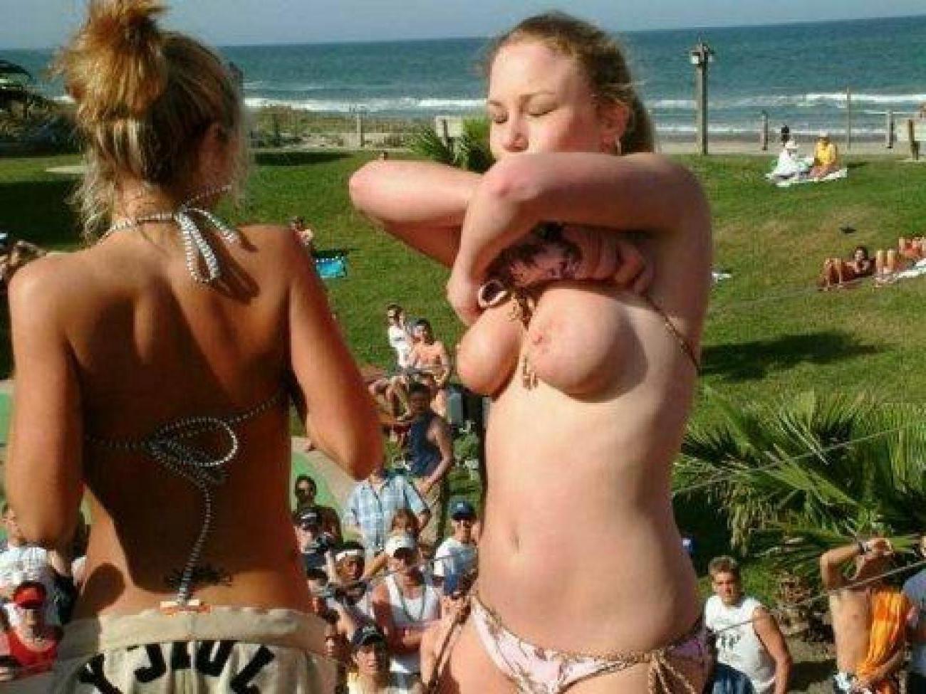 15P Hot collection of drunk teen flashers