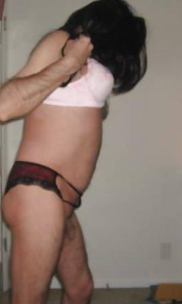 9P Sissy Slut has New Panties