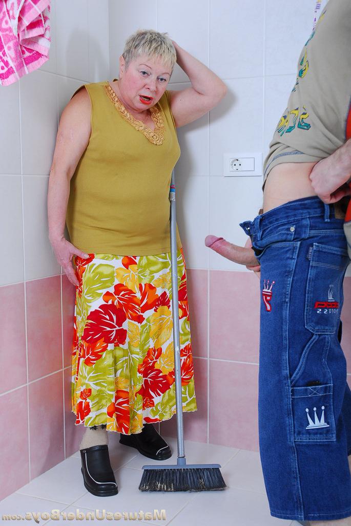 20P Fat mature gets her jugs and bottom groped and her muff drilled by a boy