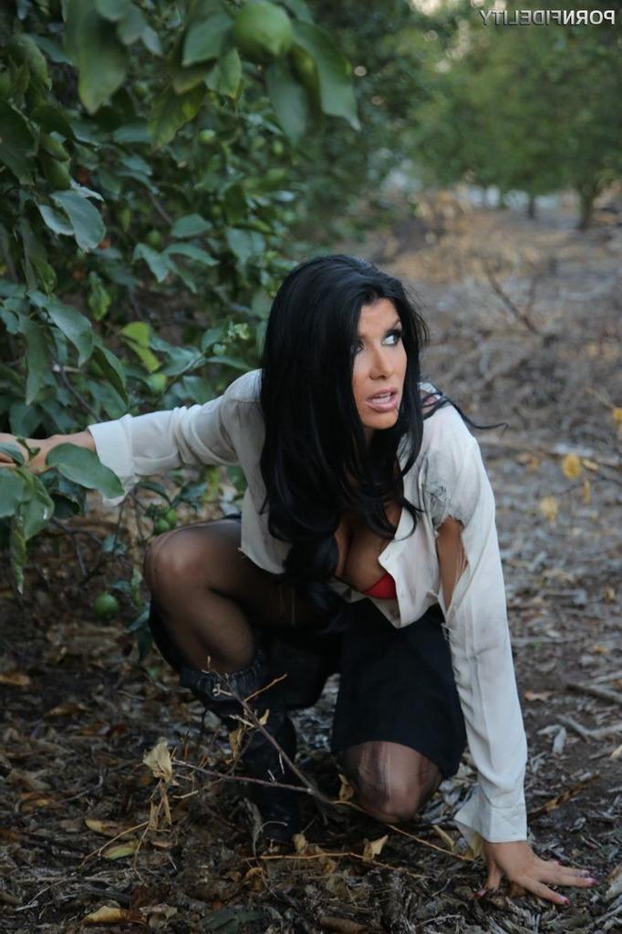 16P Romi Rain banged with a big white dick