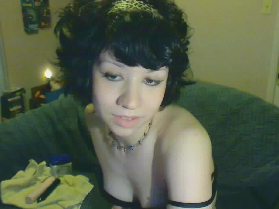 12P Amazing red lipstick shot hair brunette gets her ass pounded hard in these amazi