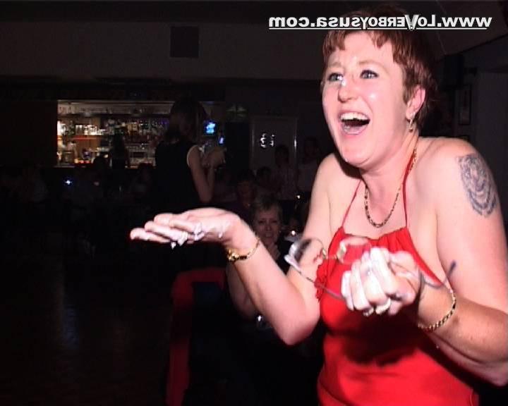 16P Drunk women having fun with strangers