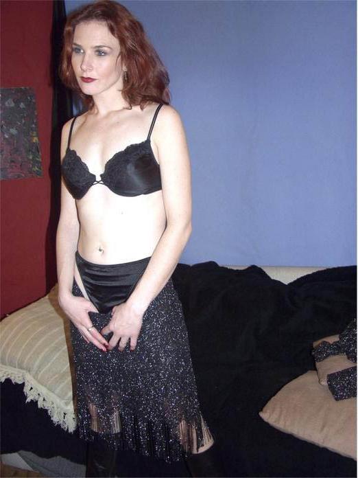 17P Drunk First Time Mom Strips and Spreads on Sofa