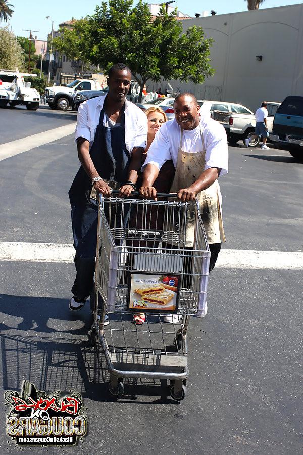 18P huge titted mature Friday gets shared by two hung blacks