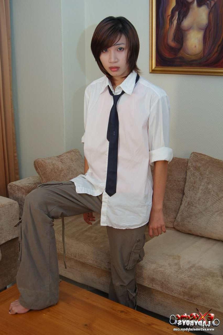 16P Ladyboy dressing up and getting fucked
