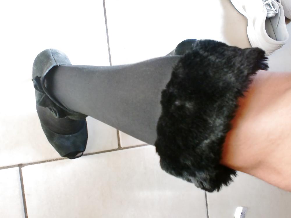 6P Schwarzes Outfit