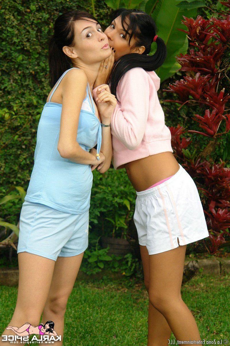 16P Two busty teen girls