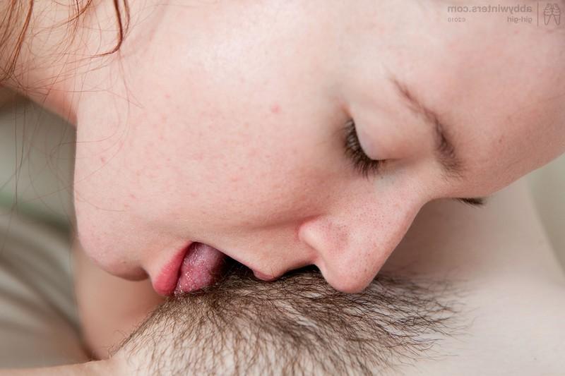 16P Sizzling brunettes strip and lick hairy pussies