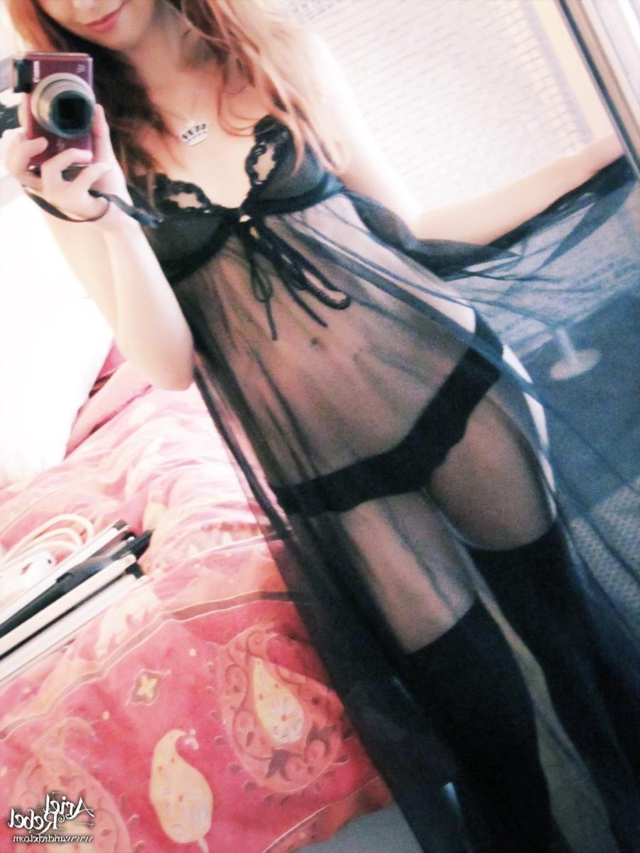 16P Teen dressed in sexy retro lingerie looks so nice and sexy
