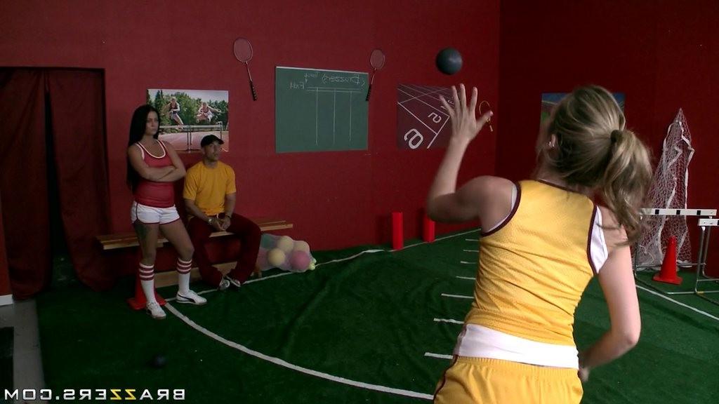 16P Busty milf Courtney Cummz bangs her horny coach