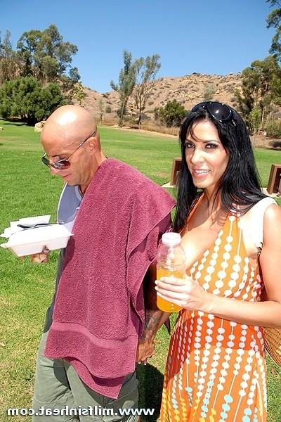 14P This MILF was surely in heat as she gets her big tits glazed in a lot of cum