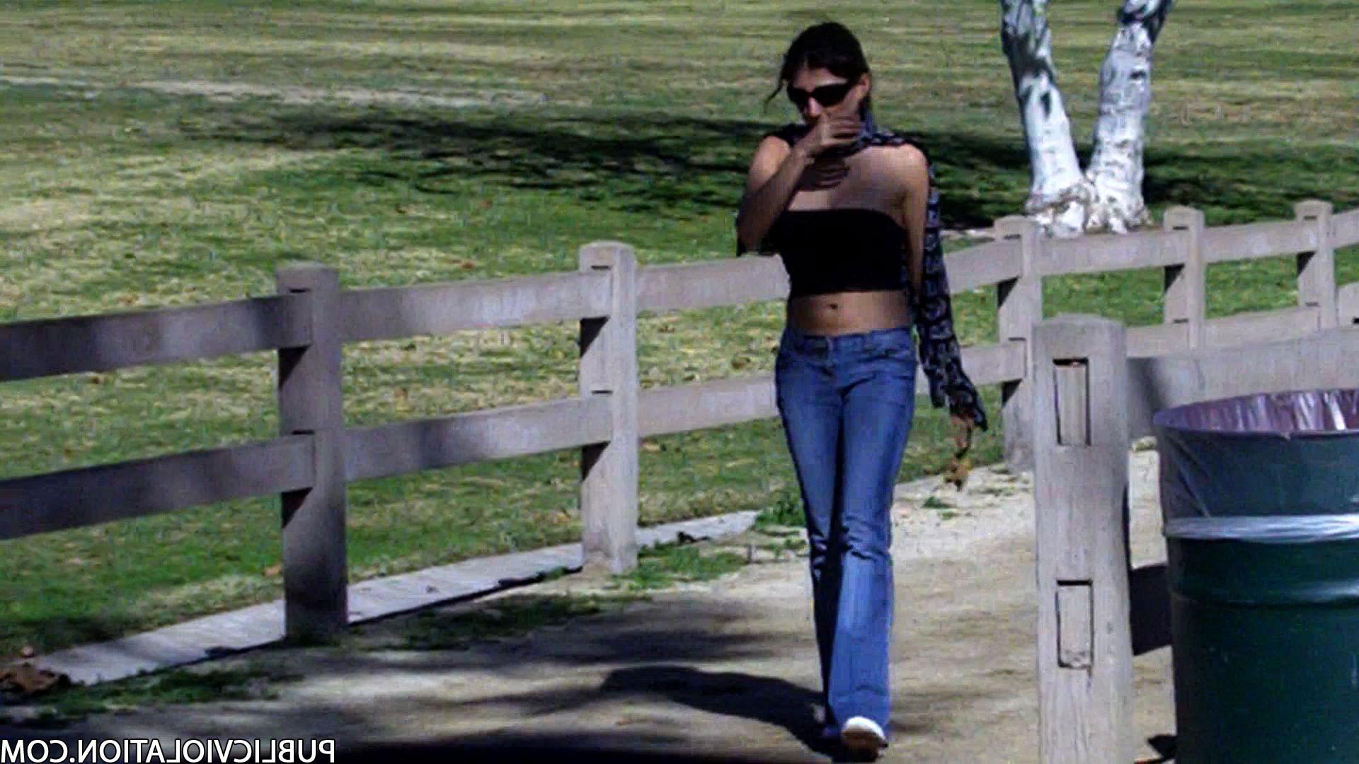 15P Busty Milf Get Her Top Pulled Down In Public