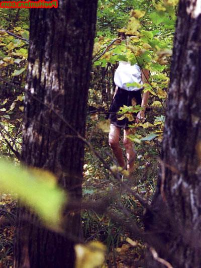 16P Spying on teen peeing in the forest