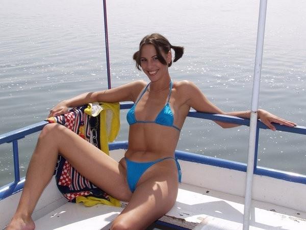 16P Hot brunette teen nude outdoor looking for hot sex