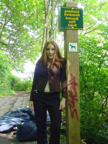16P Genuine Redhead Au Naturelle in West Coast Forest