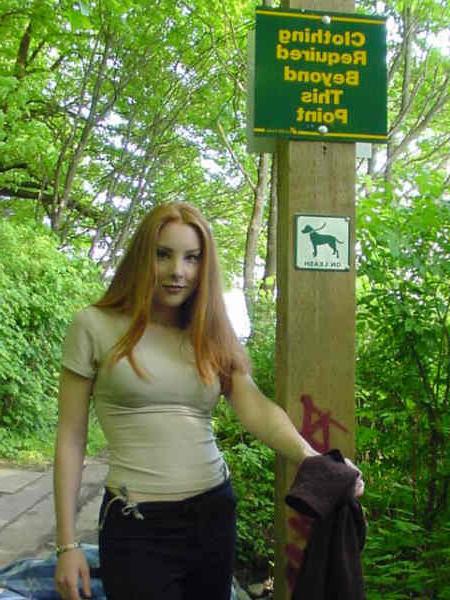16P Genuine Redhead Au Naturelle in West Coast Forest