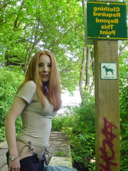 16P Genuine Redhead Au Naturelle in West Coast Forest