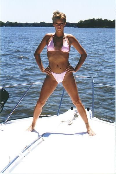 20P Teen nude on a boat